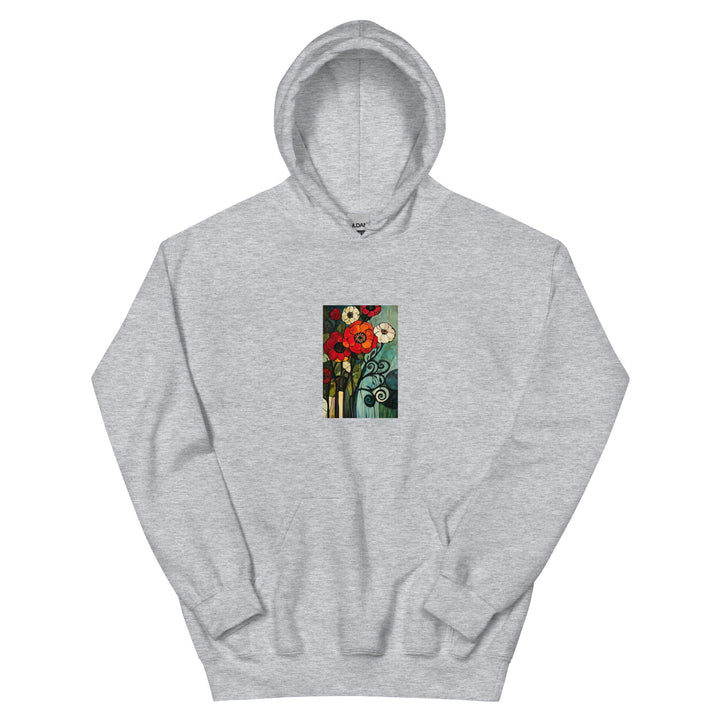 "Rainbow Rose" Comfortable Hoodie - Polendo Design
