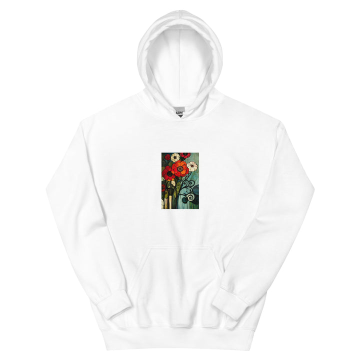 "Rainbow Rose" Comfortable Hoodie - Polendo Design
