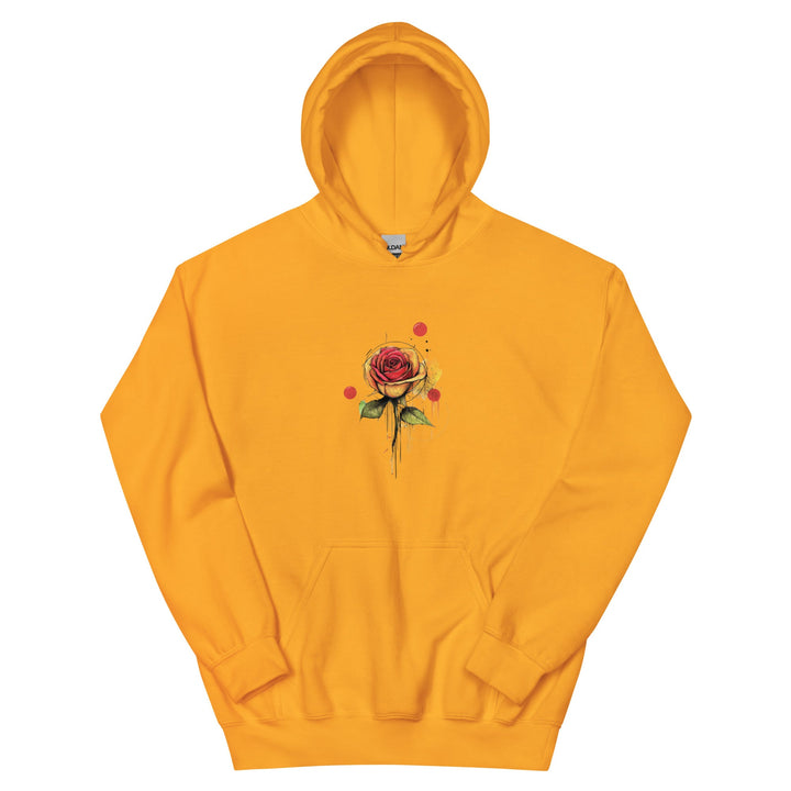 "A touch of Rose" Unique Hoodie - Polendo Design rose graphic hoodie rose graphic hoodie