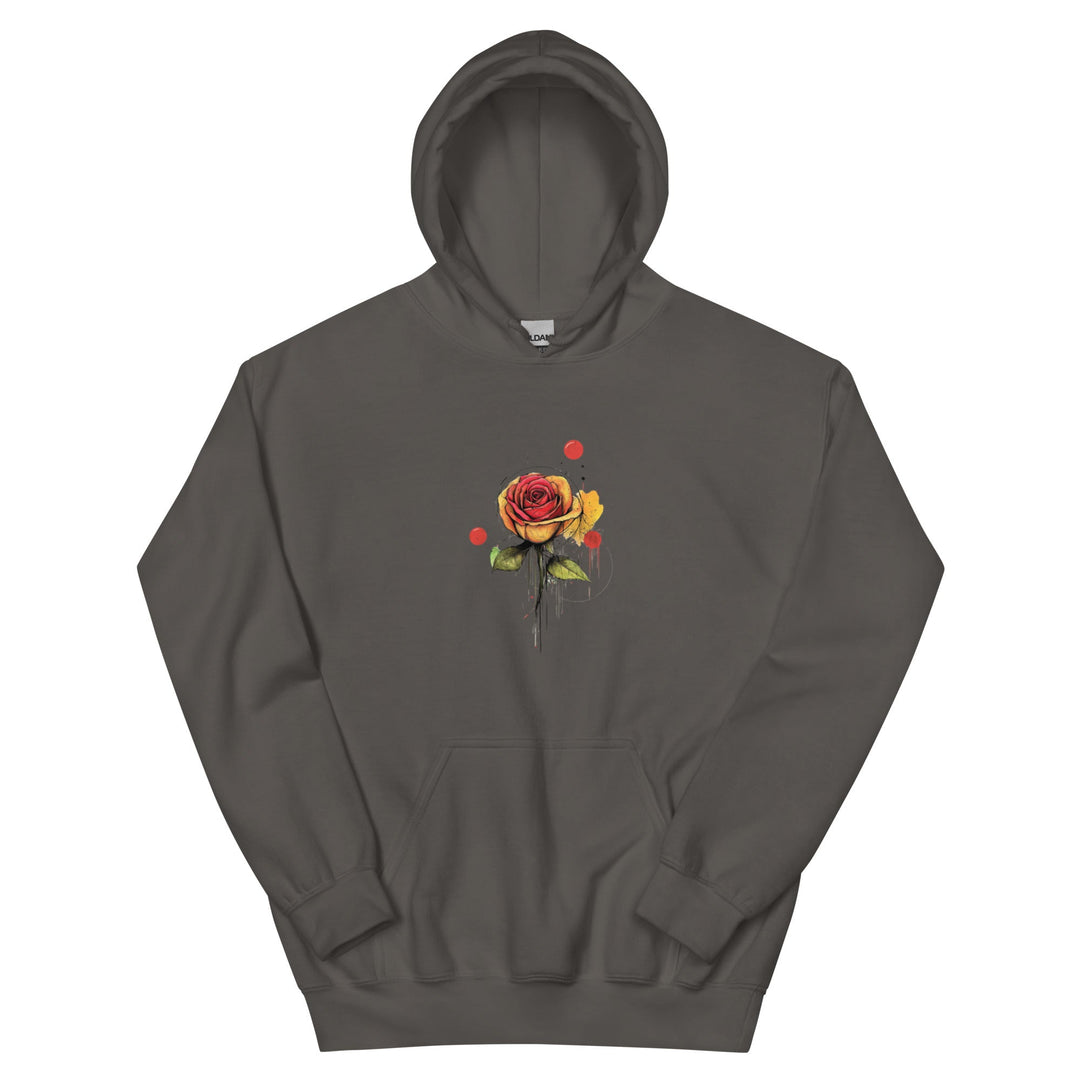 "A touch of Rose" Unique Hoodie - Polendo Design rose graphic hoodie rose graphic hoodie