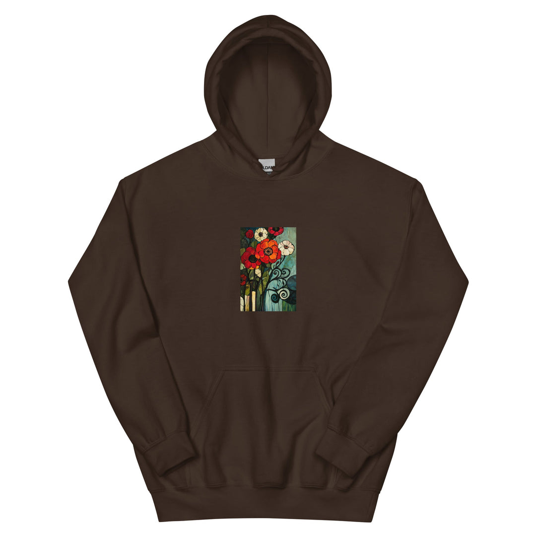 "Rainbow Rose" Comfortable Hoodie - Polendo Design
