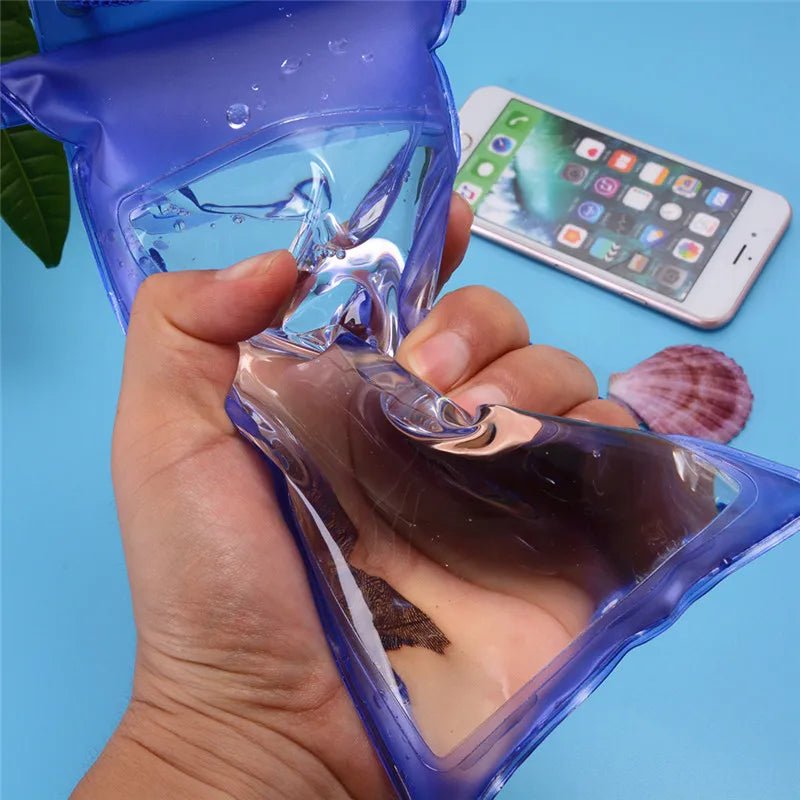Universal Waterproof Phone Case with Lanyard – Fits iPhone, Samsung &amp; Xiaomi (3.5–6") - Polendo Design
