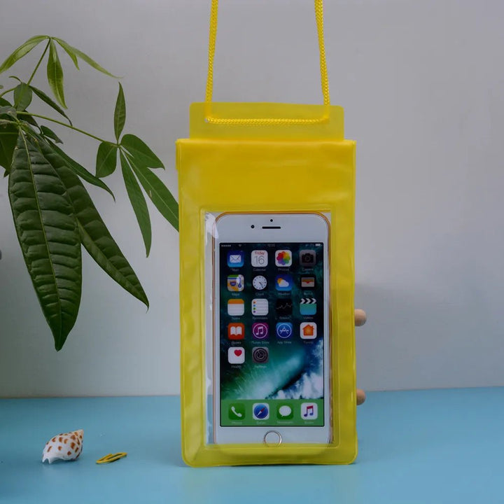 Universal Waterproof Phone Case with Lanyard – Fits iPhone, Samsung &amp; Xiaomi (3.5–6") - Polendo Design
