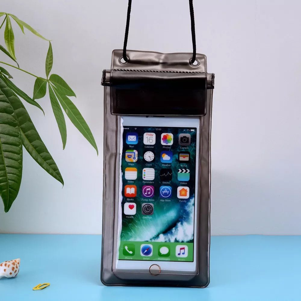 Universal Waterproof Phone Case with Lanyard – Fits iPhone, Samsung &amp; Xiaomi (3.5–6") - Polendo Design