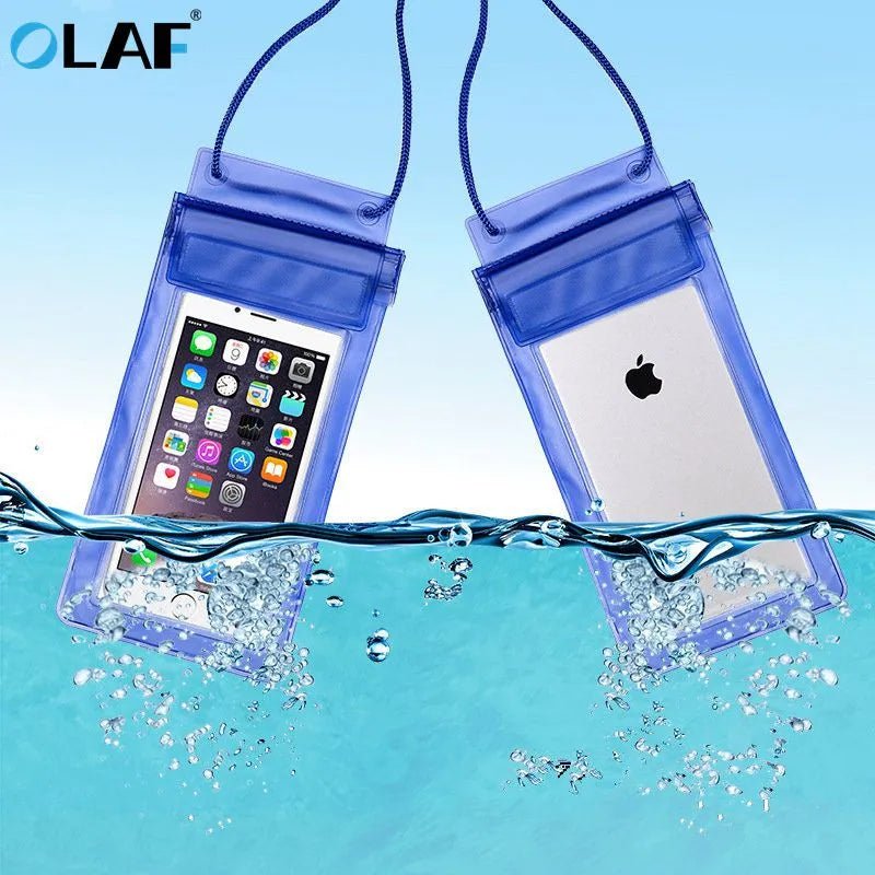 Universal Waterproof Phone Case with Lanyard – Fits iPhone, Samsung &amp; Xiaomi (3.5–6") - Polendo Design