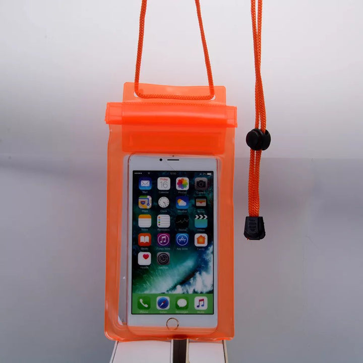 Universal Waterproof Phone Case with Lanyard – Fits iPhone, Samsung &amp; Xiaomi (3.5–6") - Polendo Design