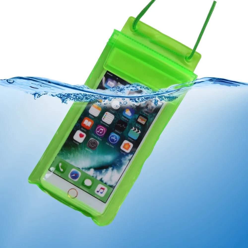 Universal Waterproof Phone Case with Lanyard – Fits iPhone, Samsung &amp; Xiaomi (3.5–6") - Polendo Design