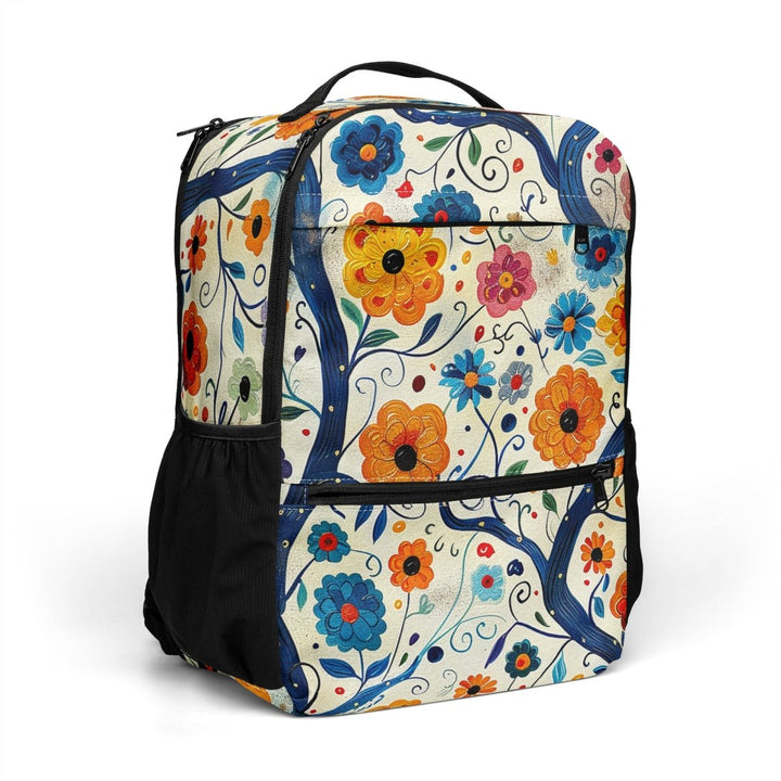 Mosaic Bloom Utility Backpack - Polendo Design Mosaic Bloom utility backpack