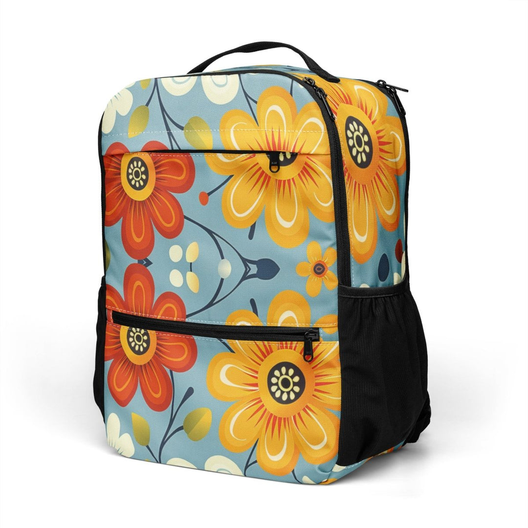 Sunflower Meadow Utility Backpack - Polendo Design Sunflower Meadow utility backpack