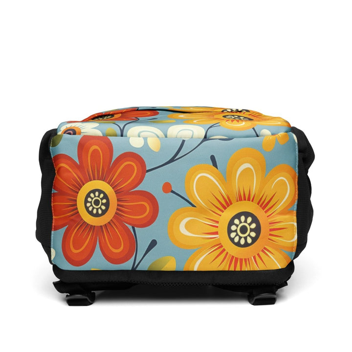 Sunflower Meadow Utility Backpack - Polendo Design Sunflower Meadow utility backpack