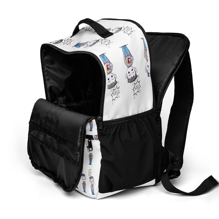 Hey Scottie Pattern Utility Backpack - Polendo Design hey scottie backpack