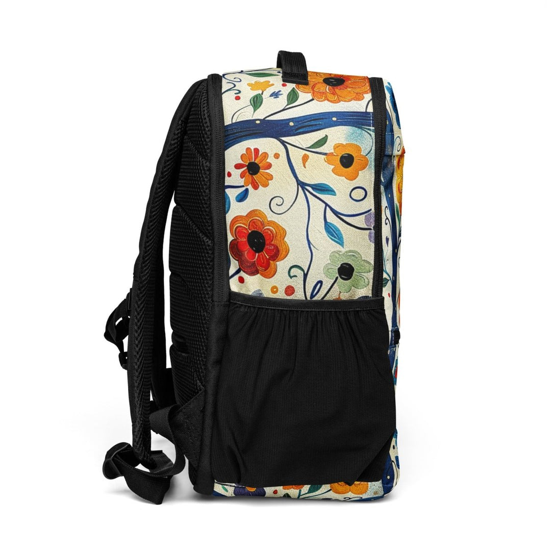 Mosaic Bloom Utility Backpack - Polendo Design Mosaic Bloom utility backpack