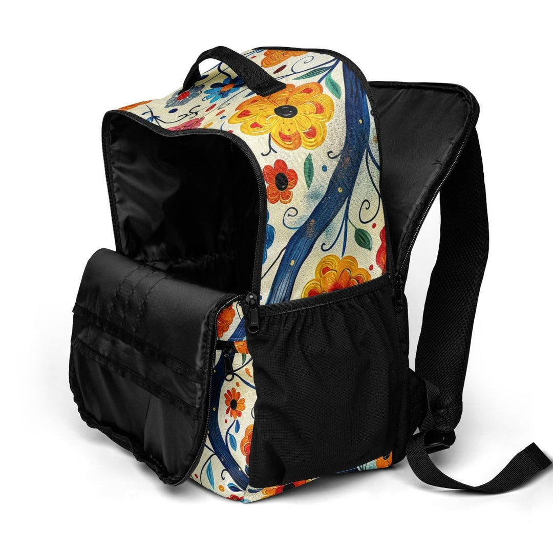 Mosaic Bloom Utility Backpack - Polendo Design Mosaic Bloom utility backpack
