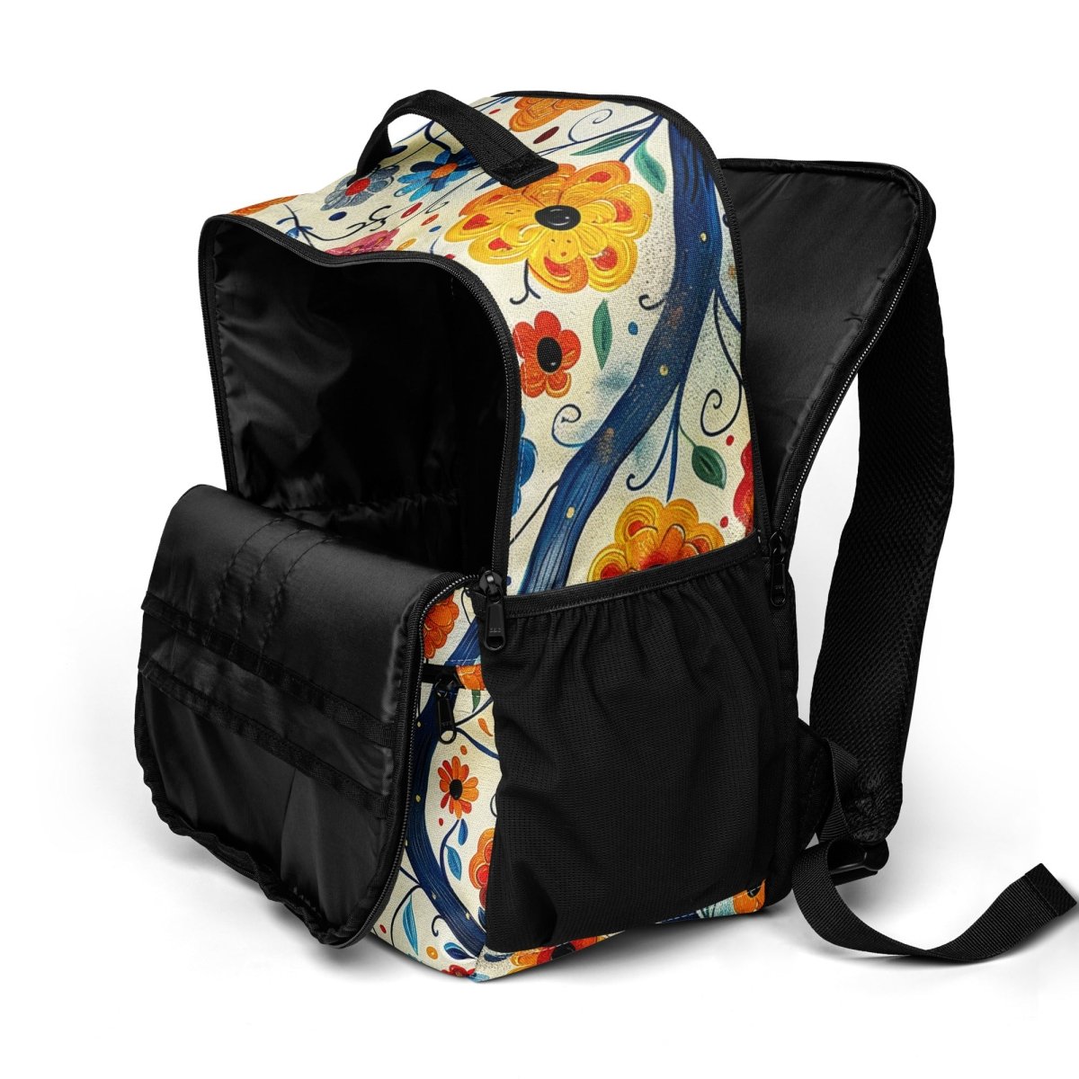 Mosaic Bloom Utility Backpack - Polendo Design Mosaic Bloom utility backpack
