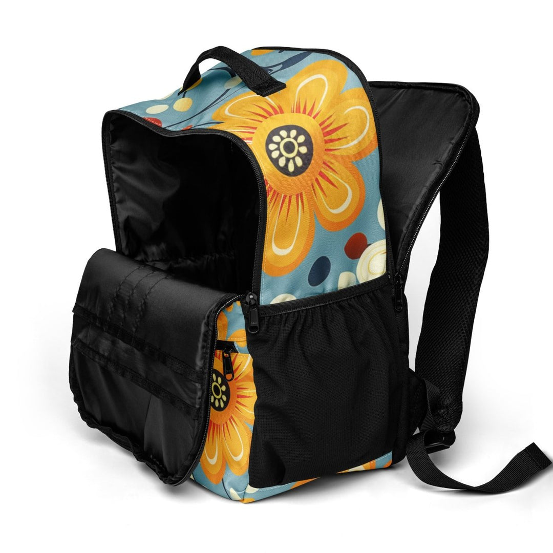 Sunflower Meadow Utility Backpack - Polendo Design Sunflower Meadow utility backpack