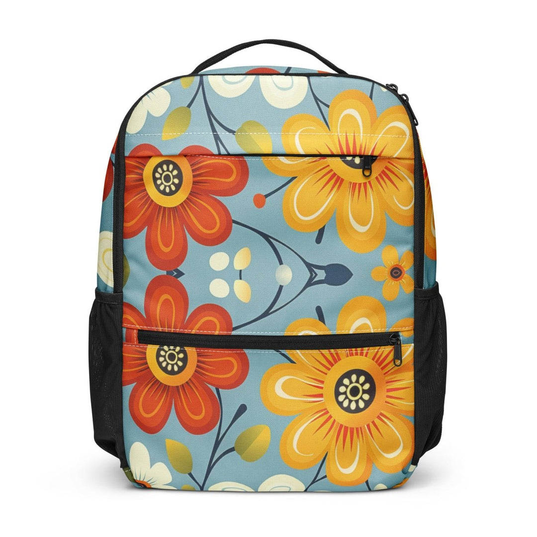 Sunflower Meadow Utility Backpack - Polendo Design Sunflower Meadow utility backpack