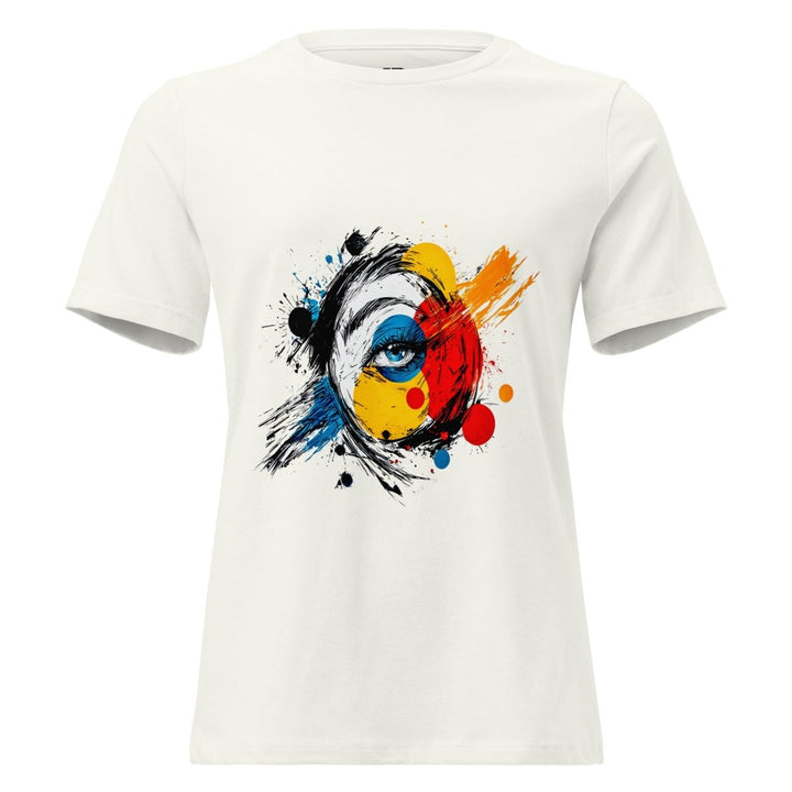 Women’s Polendo Chromatic Eye Tee Art Shirt - Polendo Design Polendo Chromatic Eye Tee