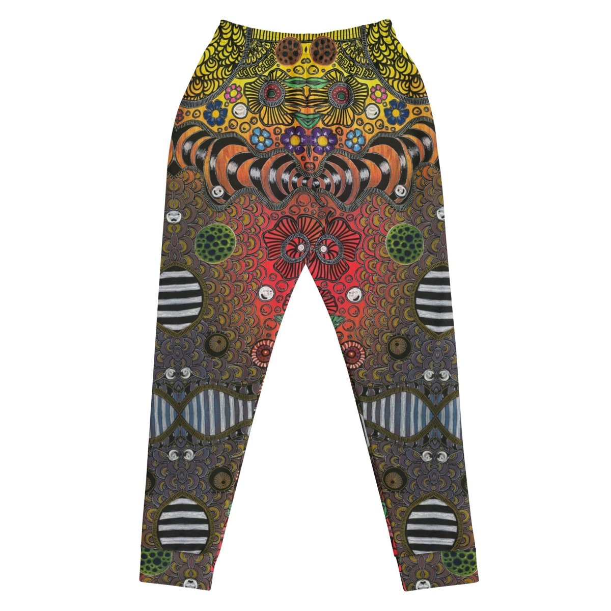 Women's Polendo Ember Mandala Joggers - Polendo Design