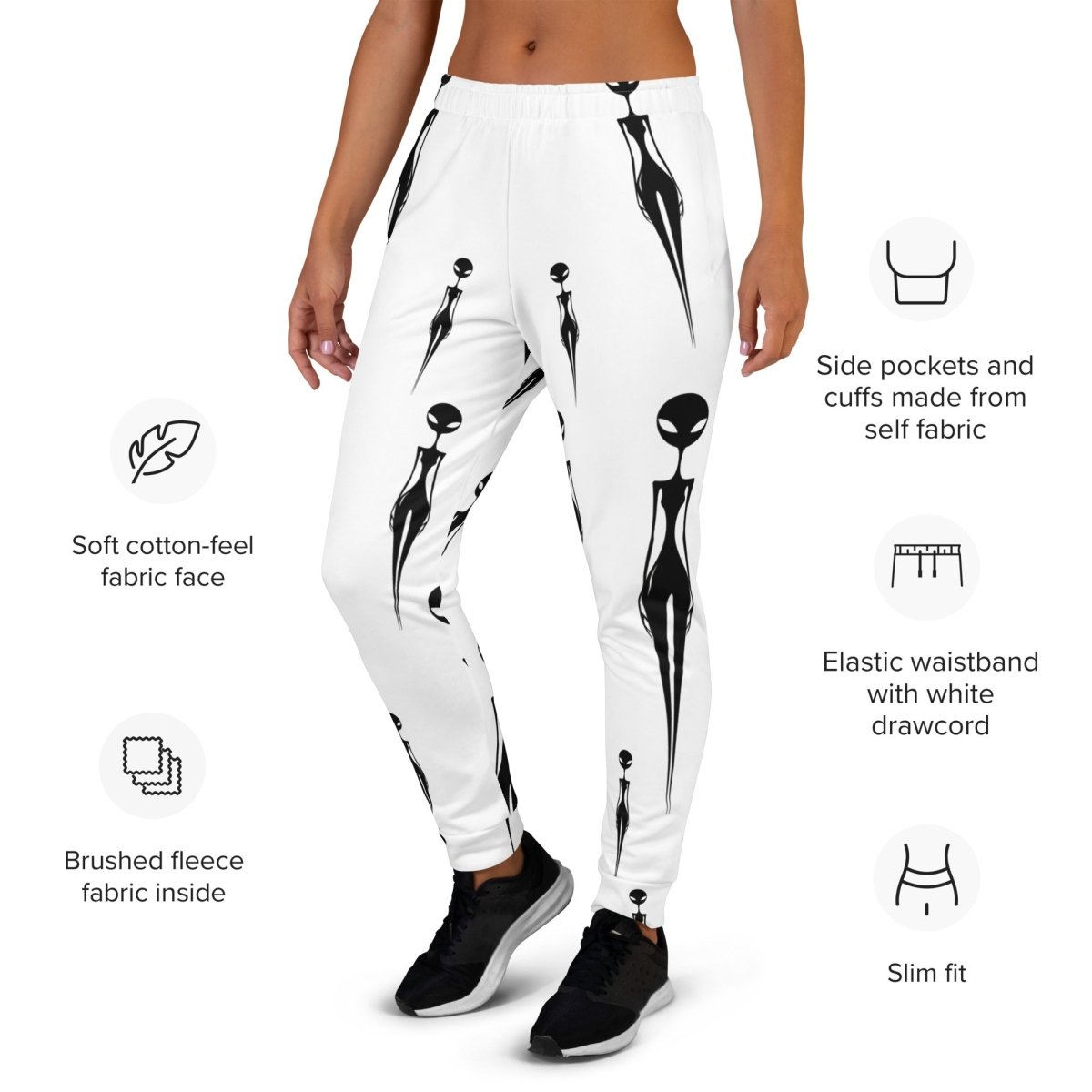 Women's Polendo Ink Symmetry Joggers - Polendo Design