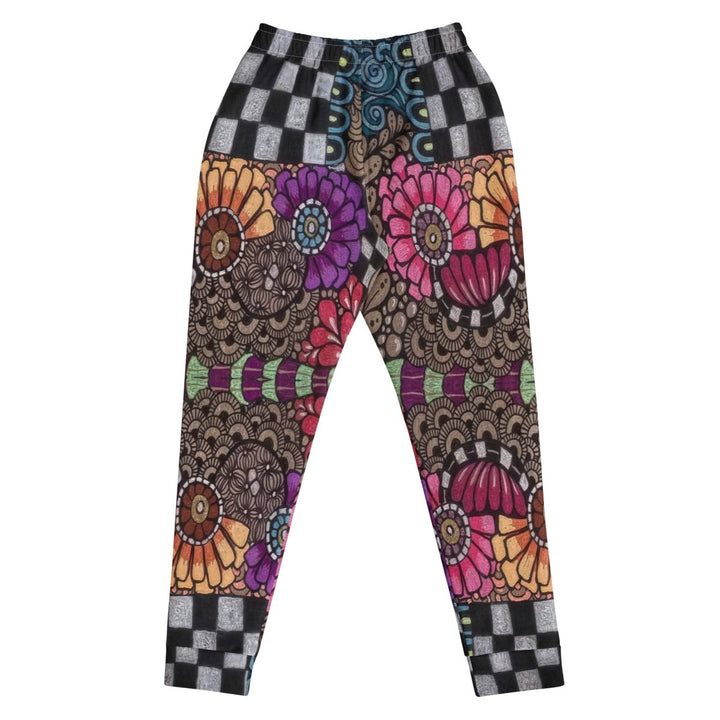 Women’s Polendo Mosaic Bloom Joggers - Polendo Design Polendo Mosaic Bloom Joggers
