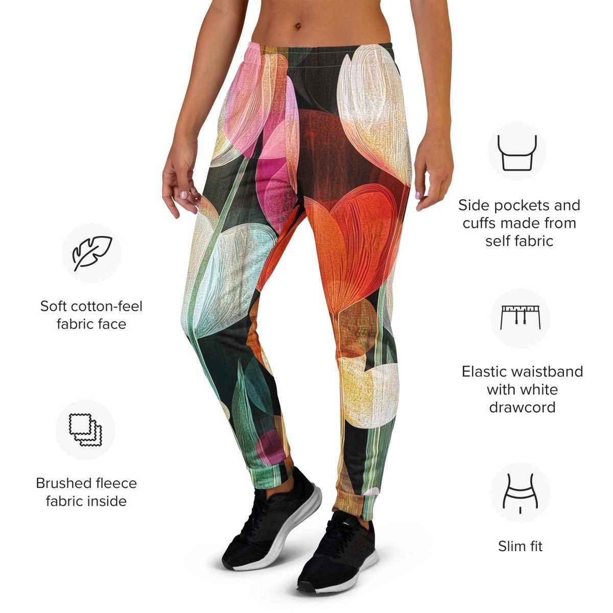 Women’s Polendo Petal Drift Joggers - Polendo Design Polendo Petal Drift Joggers