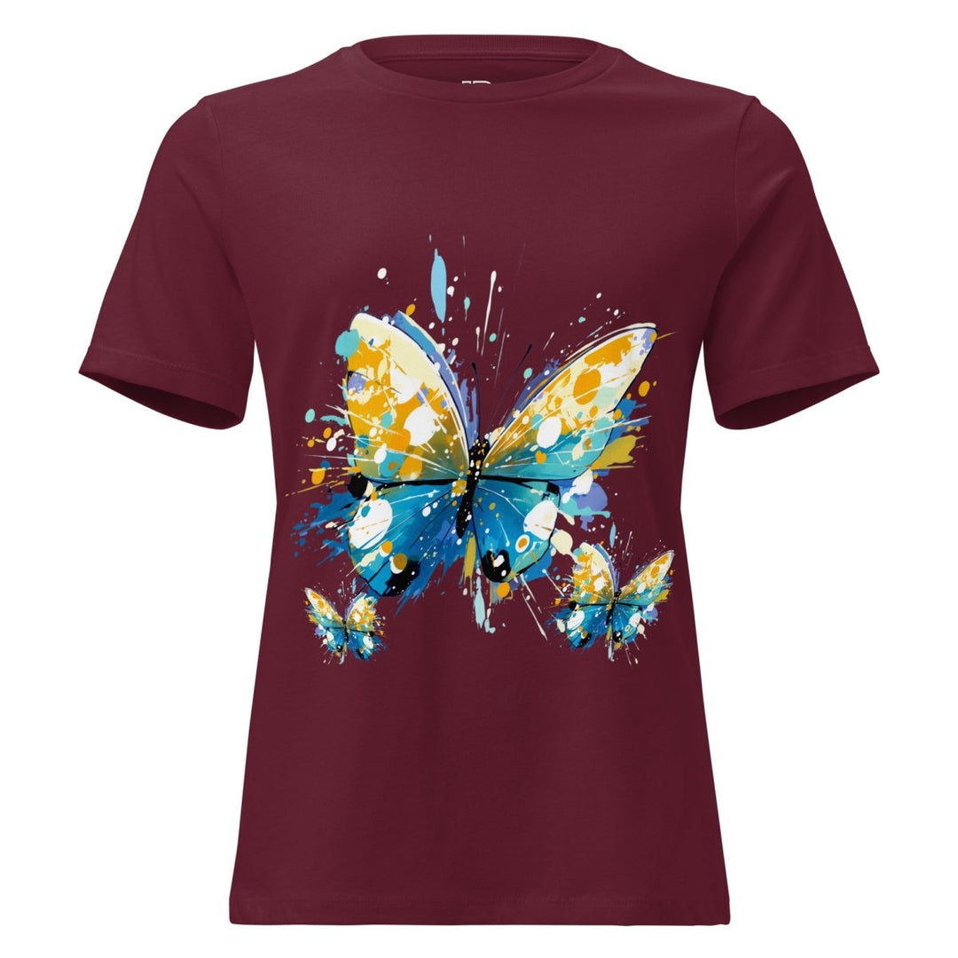 Women’s Polendo Radiant Butterfly Tee - Polendo Design Polendo Radiant Butterfly Tee